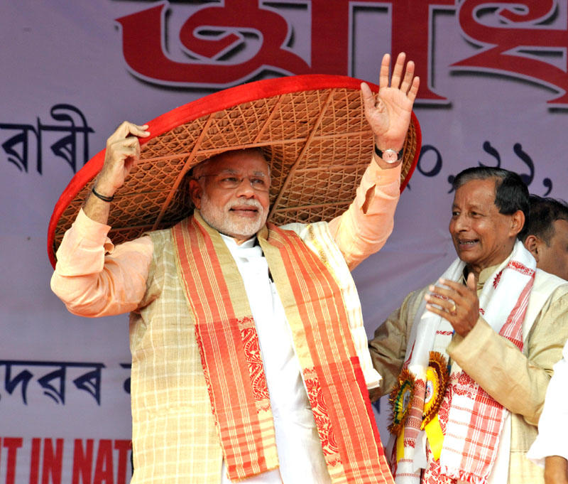 centrehastakenupalotsofinitiativefordevelopmentofthenortheasternregion:modi